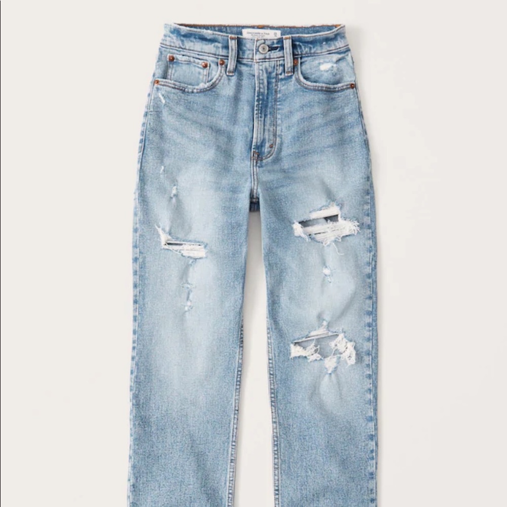 Abercrombie and Fitch high waisted jeans
